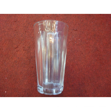 Стеклянная чашка Стеклянная посуда Стеклянный стаканчик с тиснением Стекло виски (KB-HN0531)